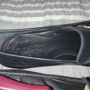 Ermenegildo Zegna Horse Bit Black Leather Strap Loafers Men\'s Shoes 12D. ITALY. Ermenegildo Zegna | Shoes | Ermenegildo Zegna Horse Bit  main image 2